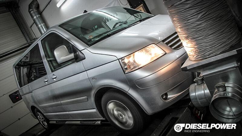 2.5 TDI R5 - 128kW/400Nm => 148kW/475Nm